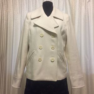 Off White Old Navy Peacoat